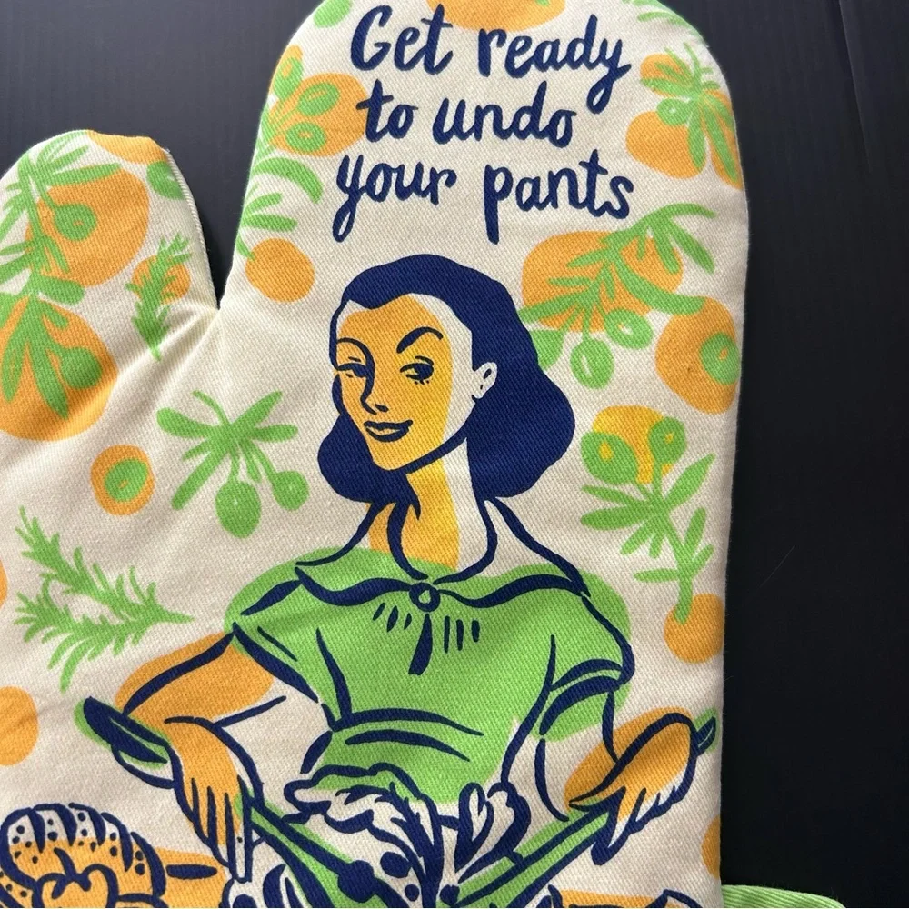 Blue Q Funny Oven‎ Mitt